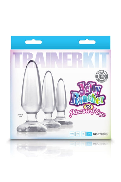 Kit de entrenamiento anal Jelly Rancher Transparente