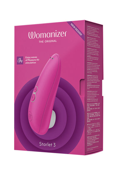 Estimulador Clitoridiano Womanizer Starlet 3 rosa