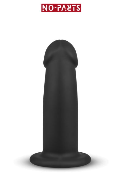 Gode ventouse noir Charlie 14,5 cm - No-Parts - Eveil Secret
