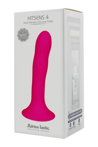 Dildo de doble densidad Hitsens 4 - 17,5 x 3,5 cm