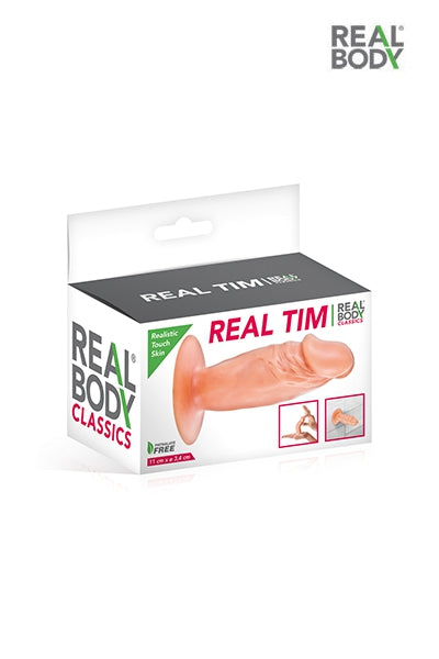 Plug anal réaliste 11 cm - Real Tim - Eveil Secret