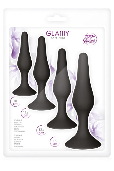 Coffret 4 soft plugs - Glamy - Eveil Secret