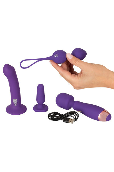 cofre de 4 juguetes sexuales para mujer - Magic Shiver