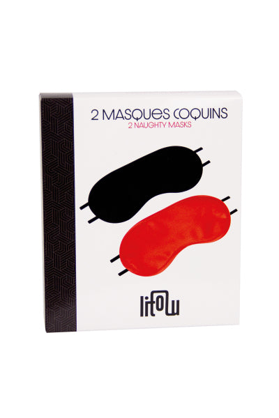 2 masques coquins - Litolu - Eveil Secret