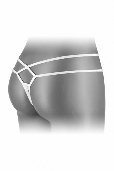 Tanga abierto Mylène - blanco