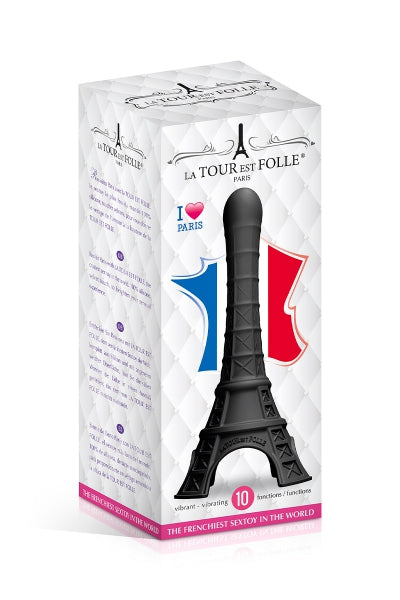 Vibromasseur La Tour Est Folle - noir - Eveil Secret