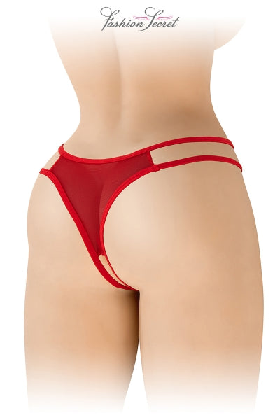Tanga rojo abierto Victoria - Secret Fashion