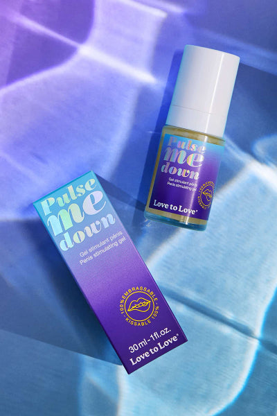 Gel estimulante para pene Pulse Me Down 30ml - Love To Love