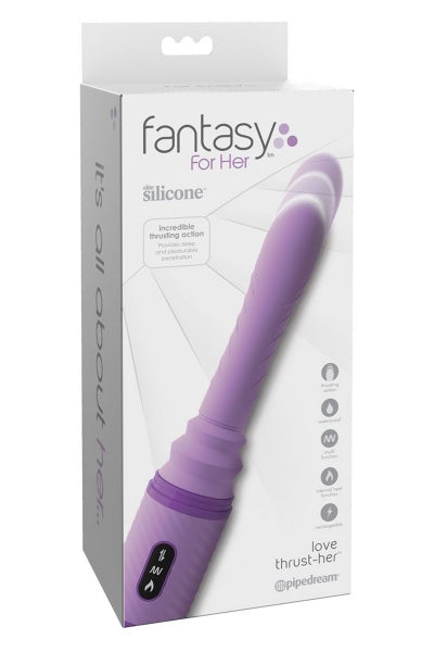 Vibrador recíproco a control remoto Love Thrust-Her