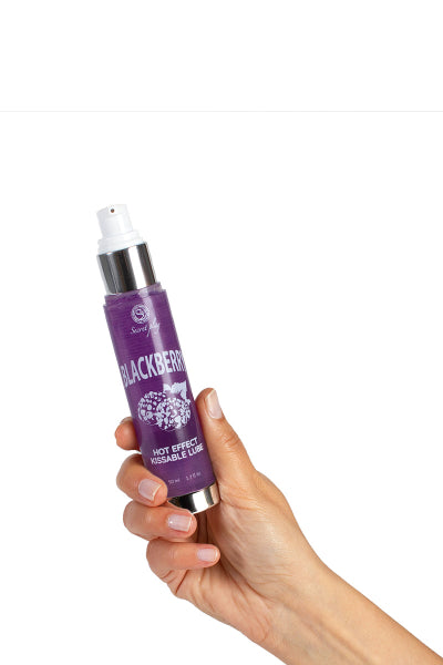 Lubricante de calor sabor mora - Secret Play
