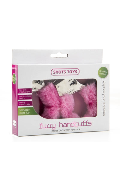 Esposas de piel Shots - rosa