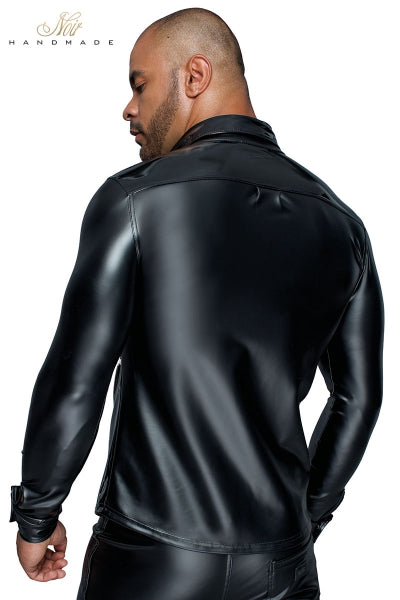 Camisa wetlook y vinilo H064