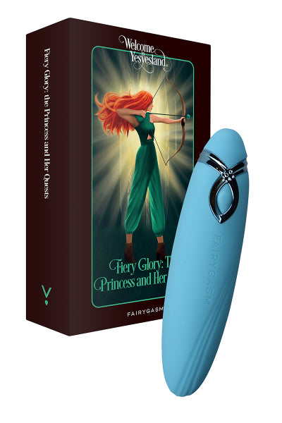 Vibrador recargable PleasureArrow azul - FairyGasm