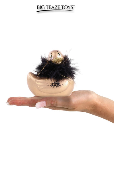 Minipato vibrador Duckie París - dorado