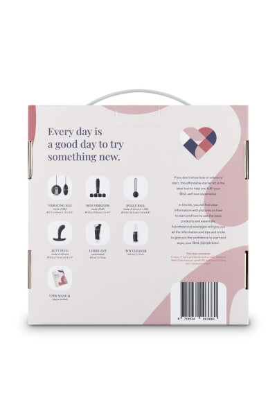 Coffret plaisir solo First Self-Love Experience - Loveboxxx - Eveil Secret