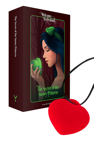 Estimulador colgante PleasureStone rojo - FairyGasm