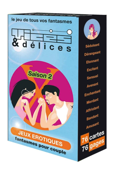Juego pícaro Vicios y delicias - temporada 2