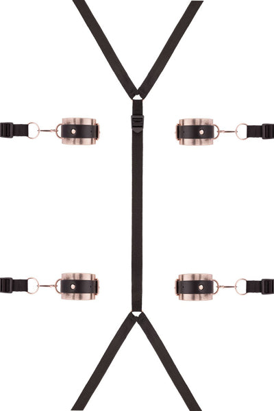Kit sangles de lit - Rosy Gold - Eveil Secret