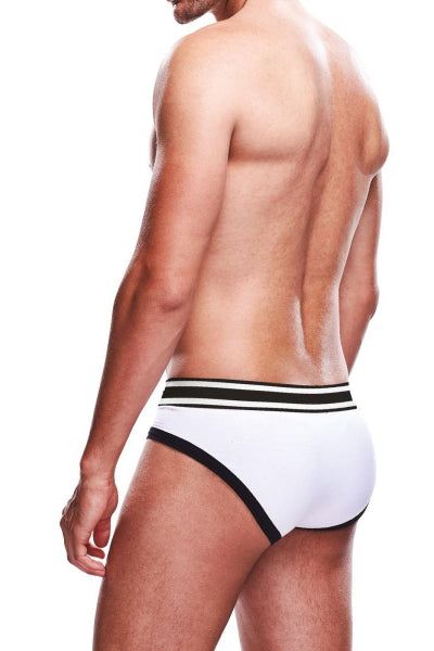 Slip Prowler blanco y negro