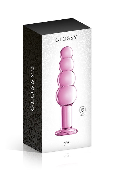 Plug de cristal Glossy Toys n.º 9 rosa
