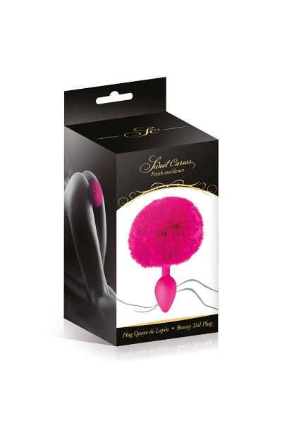Plug queue de lapin - fuchsia - Eveil Secret