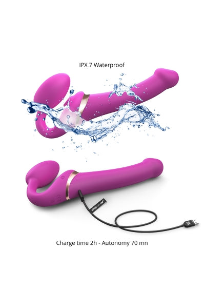 Strap-on-me Multi Orgasm Fuchsia L - Eveil Secret