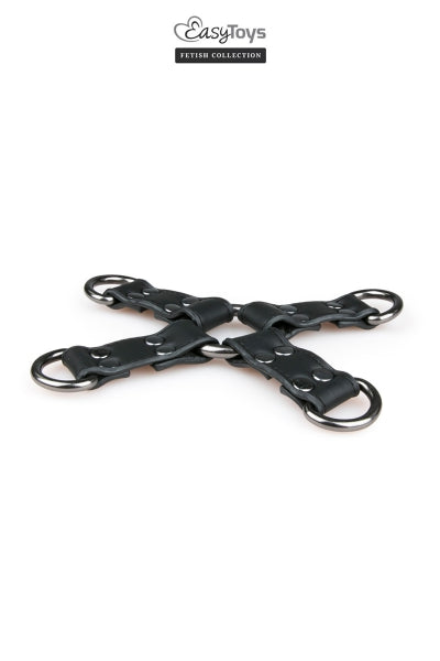 Cruz de cuero Hog Tie - Easytoys Fetish Collection