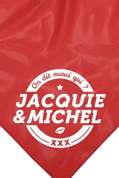 Bandana rojo Jacquie & Michel