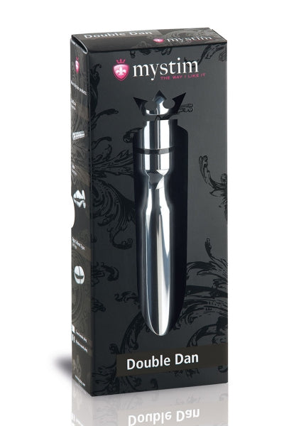 Dildo de electroestimulación Double Dan - Mystim