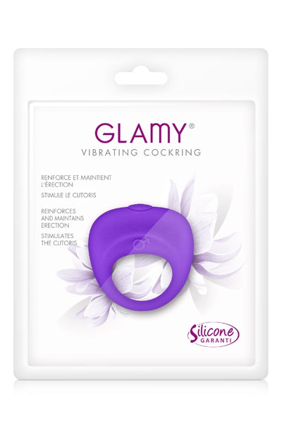 Anneau de pénis vibrant - Glamy - Eveil Secret