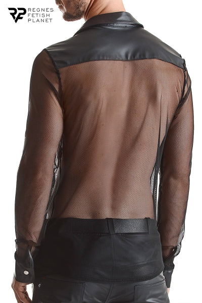 Camisa transparente Cesare - Regnes