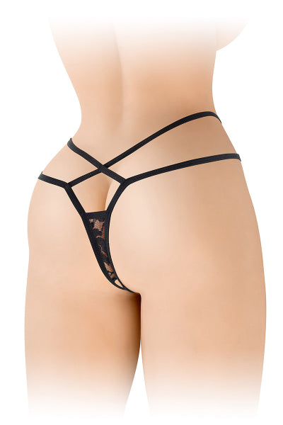 Tanga abierto Mylene - negro