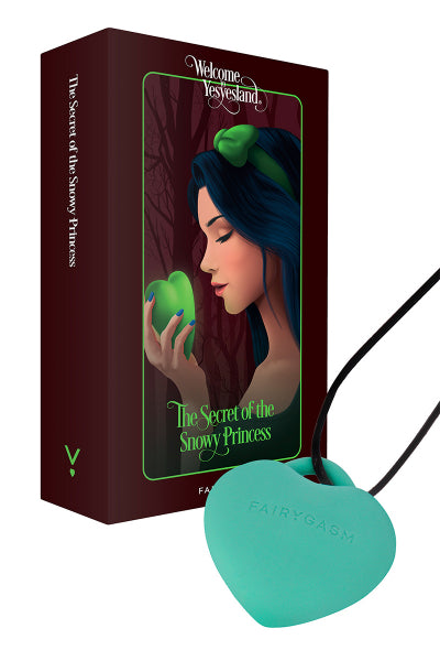 Estimulador colgante PleasureStone verde - FairyGasm