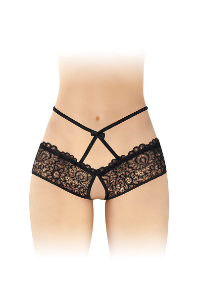 Braga abierta negra Celia - Fashion Secret