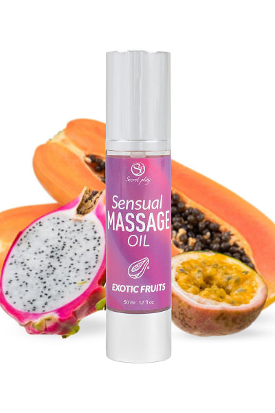 Huile de massage Fruits Exotiques - Secret Play
