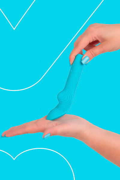 Vibro rechargeable LunaCharm bleu - FairyGasm