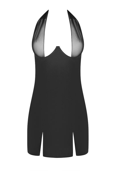 Vestido Kesmina efecto piel - Pasión
