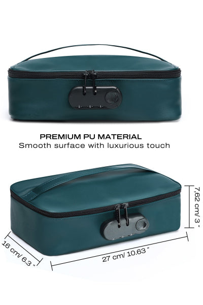 Caja discreta de lujo verde - Dorcel