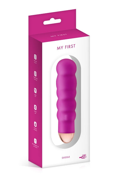 Vibrador recargable Giggle rosa - My First