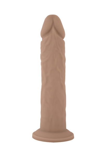 Gode de silicona líquida Modelo 2 color carne 20 cm - SilexD
