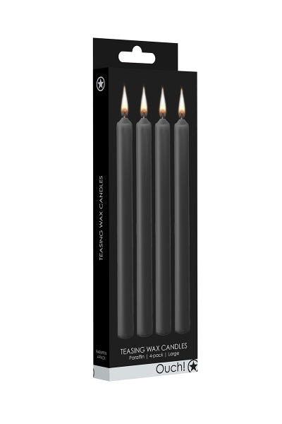 4 velas negras grandes SM - ¡Ay!