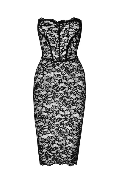 Vestido corsé Catalyst F301 encaje