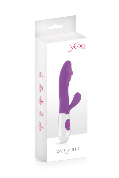 Vibrador Rabbit Elya morado - Yoba