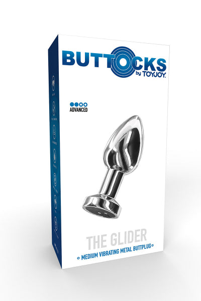 Plug vibrador metálico The Glider M