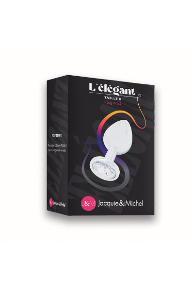 Plug bijou L'élégant S - Jacquie et Michel - Eveil Secret