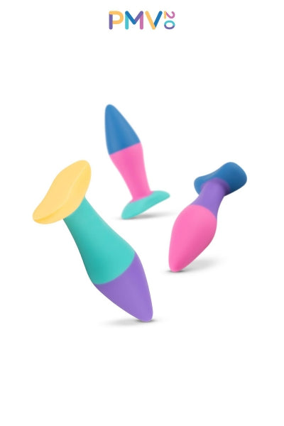 Juego de 3 plugs anales Koda - PMV20