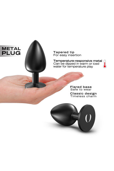 Plug anal en métal Onix Plug L - Dorcel - Eveil Secret