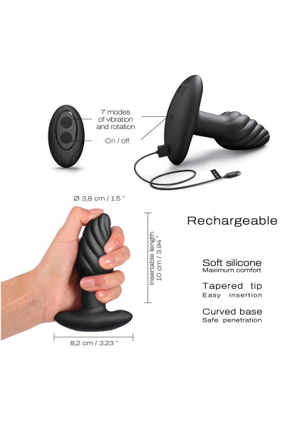 Plug anal giratorio Spin Plug - Dorcel