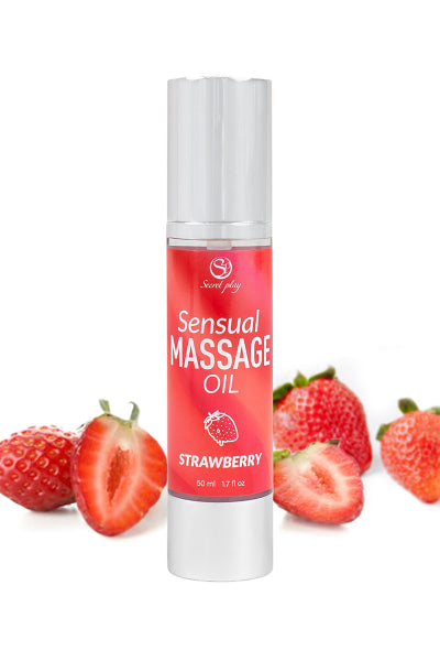 Aceite de Masaje Fresa - Secret Play