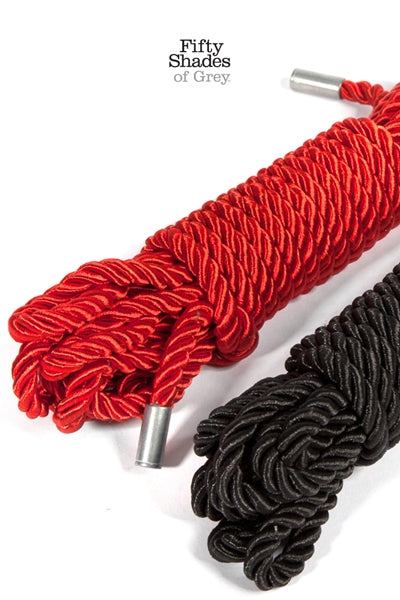 Set de 2 cuerdas de bondage - Cincuenta sombras de Grey